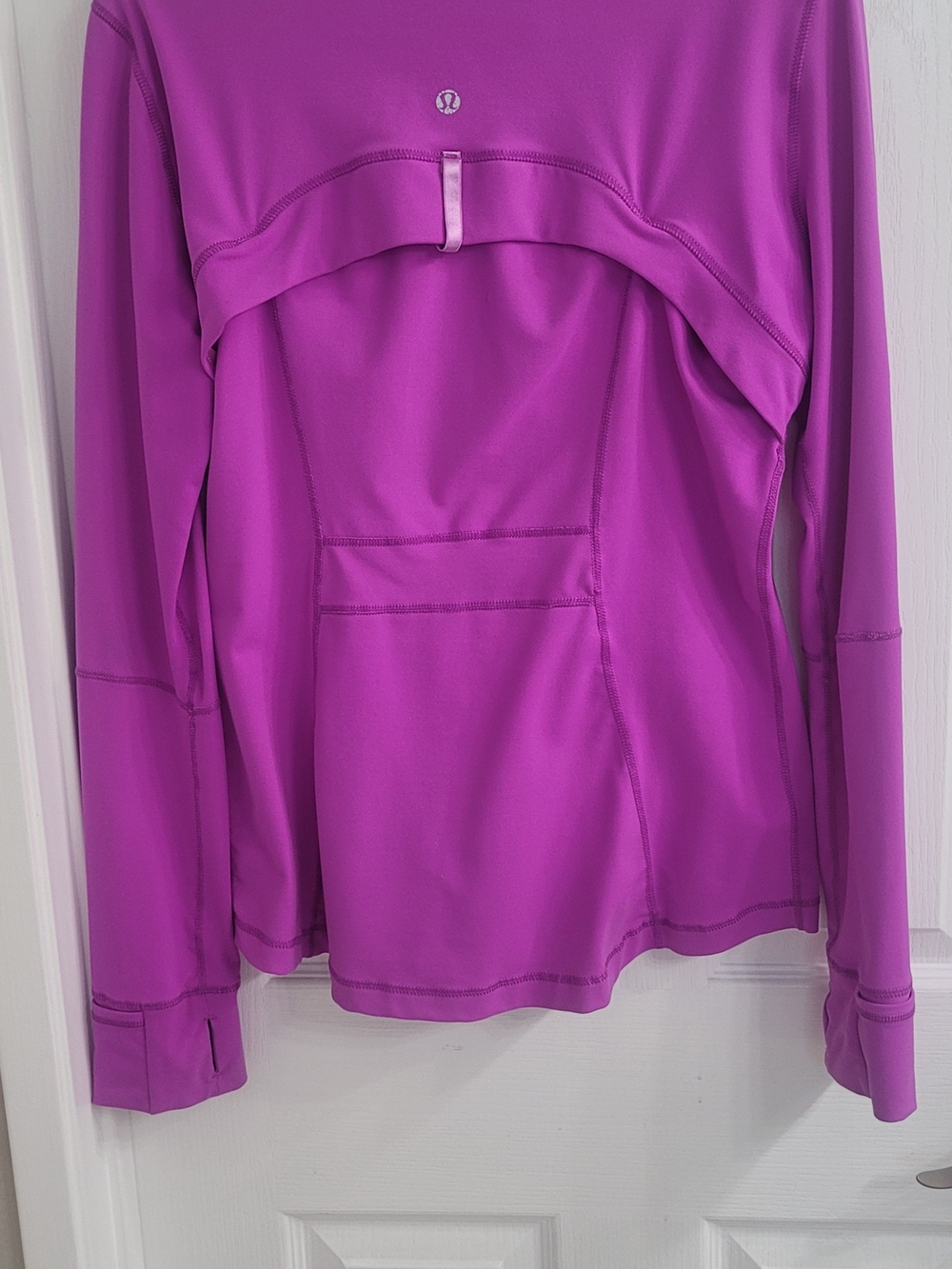 Lulu Lemon Vintage Women’s Bright Purple Zip-Up Active/define Jacket - Picture 6 of 14